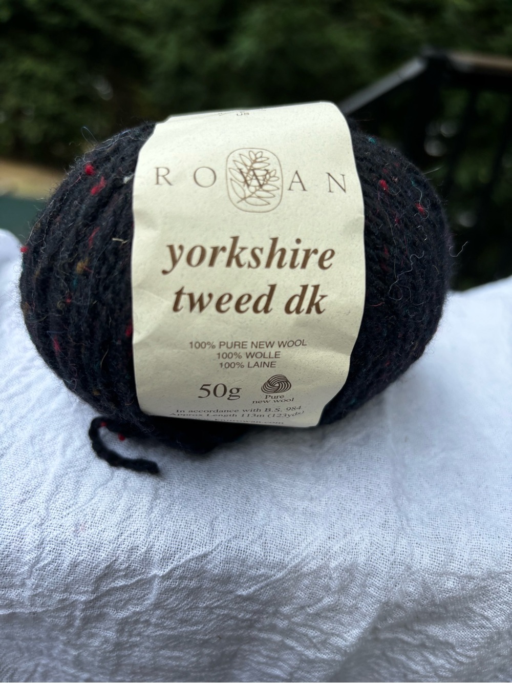 Rowan Yorkshire Tweed dk 100% Pure New Wool 1 skein